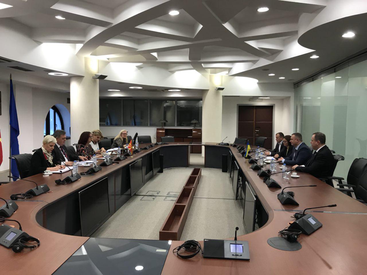 Візит делегації народних депутатів України в Республіку Македонія