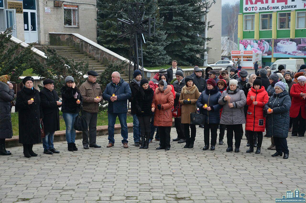Городок вшановує жертв голодоморів