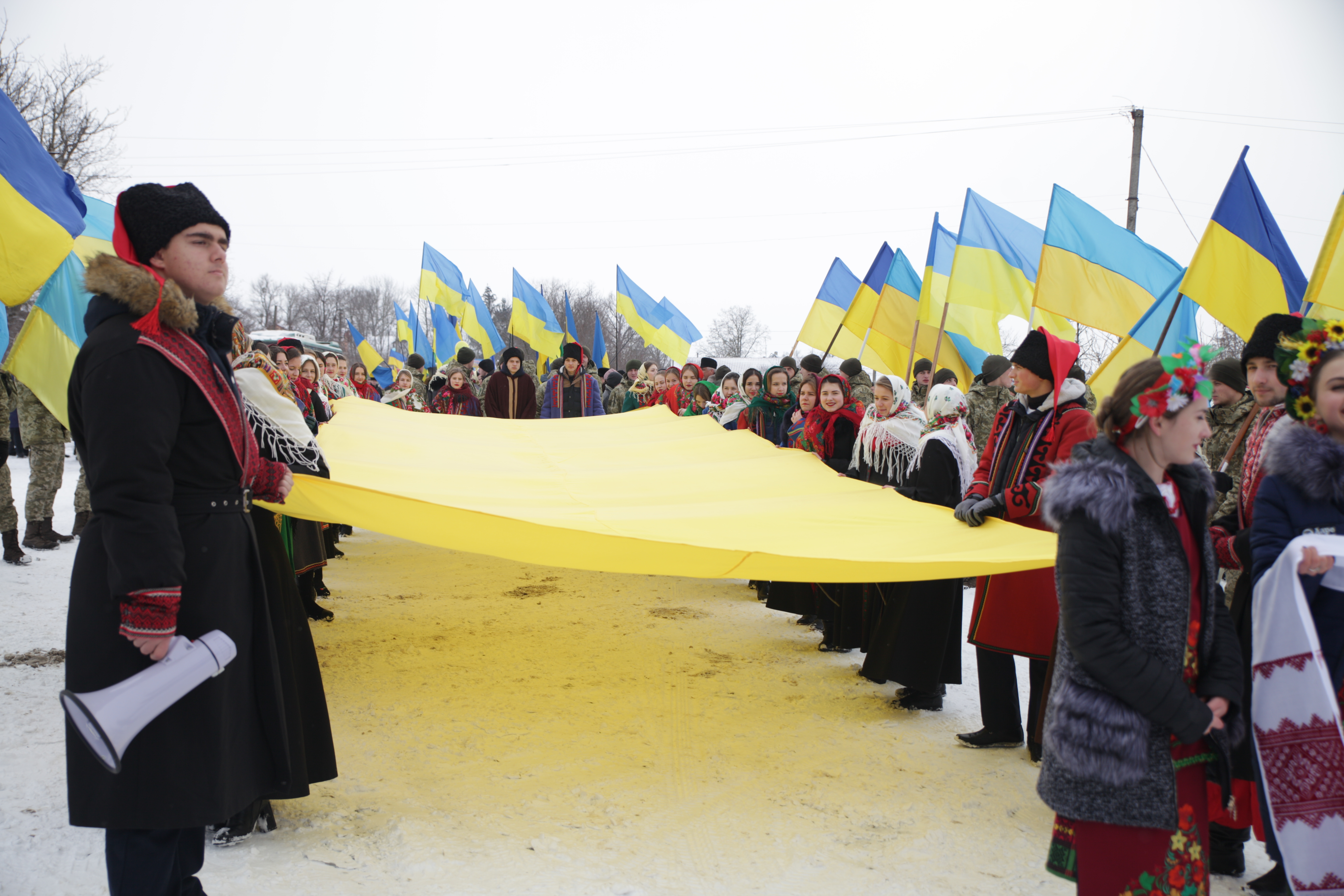 День Соборності України: Схід і Захід разом!
