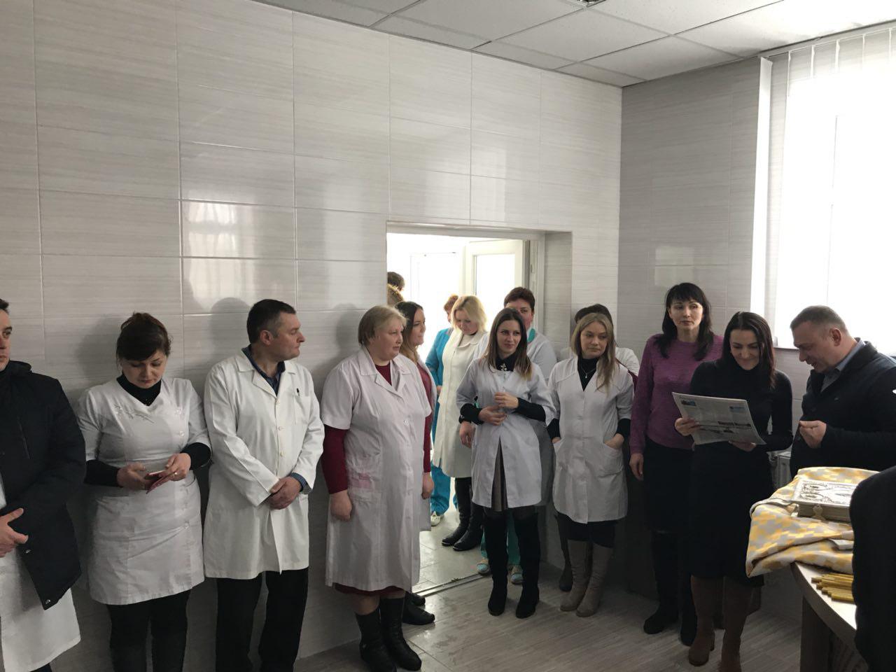 Відкриття відремонтованого приймального відділення ЦРЛ