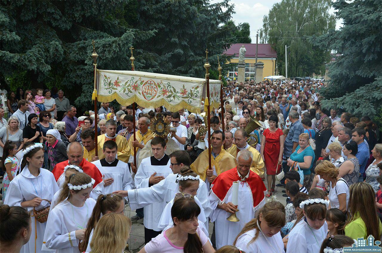 Тисячі людей у Городку вшанували Святого Антонія Падуанського