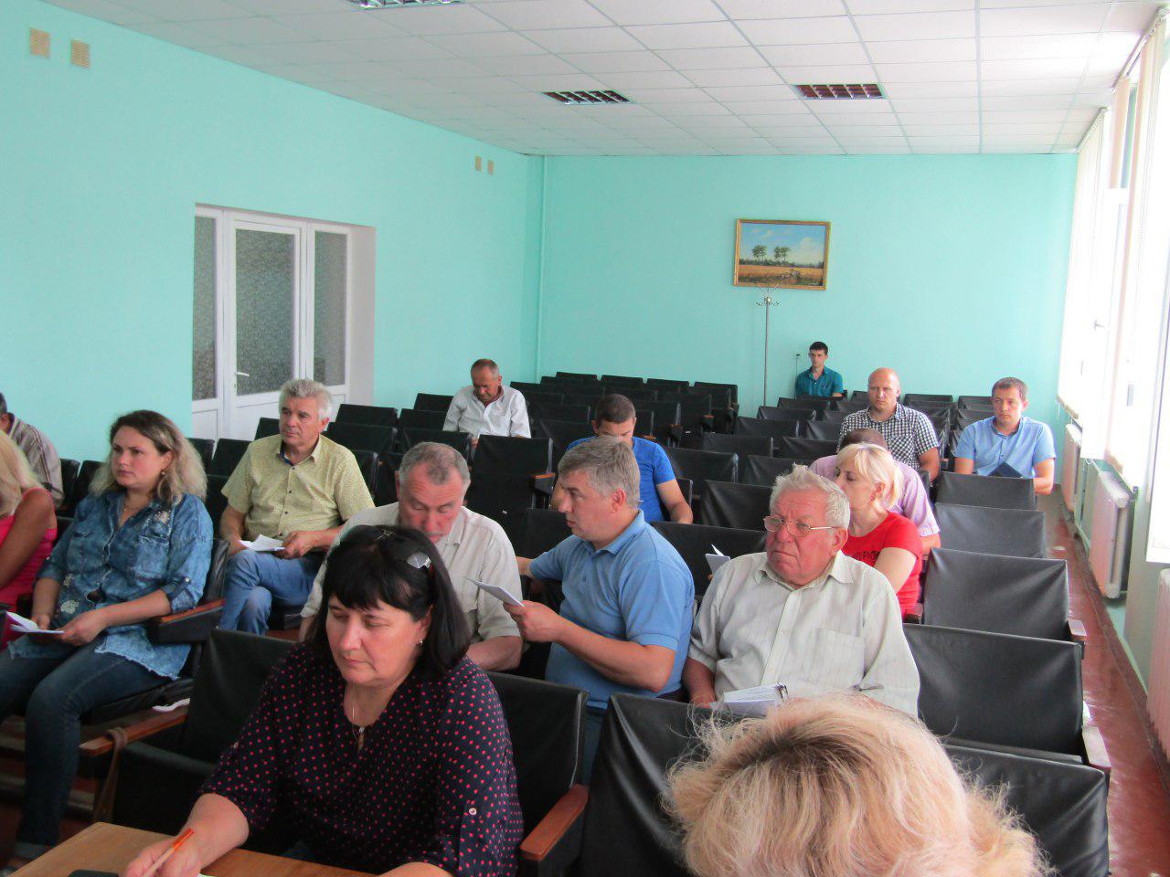 Позачергова сесія Ярмолинецької селищної ради