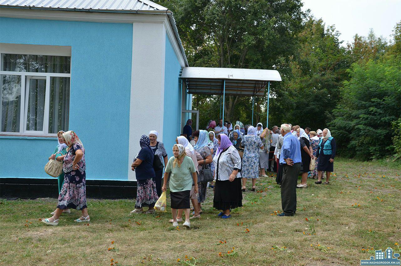 Відкриття нового Свято-Успенського храму в селі Хмелівка