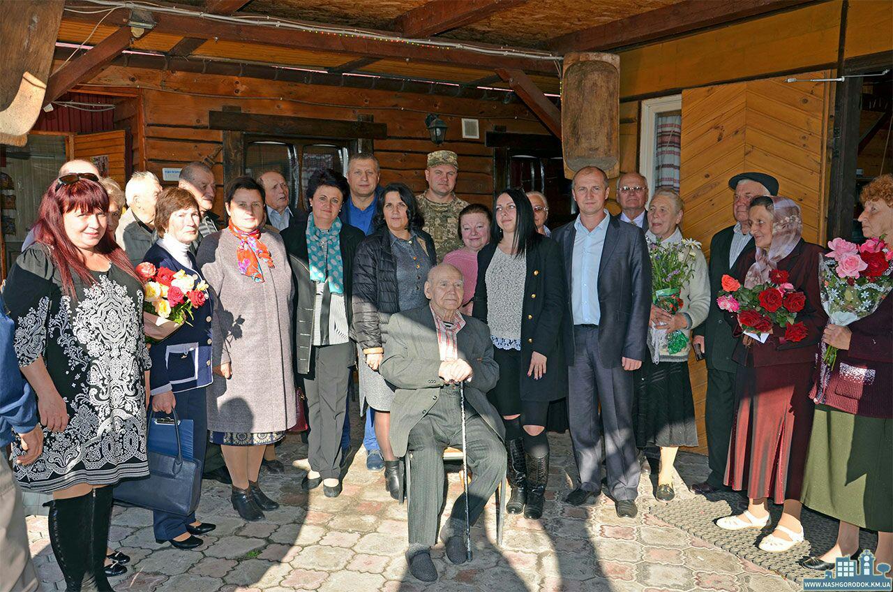 100-літній ювілей відзначив довгожитель Городка