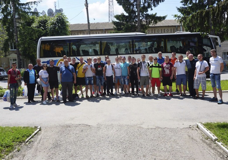 Дунаєвецькі вболівальники футболу у Львові