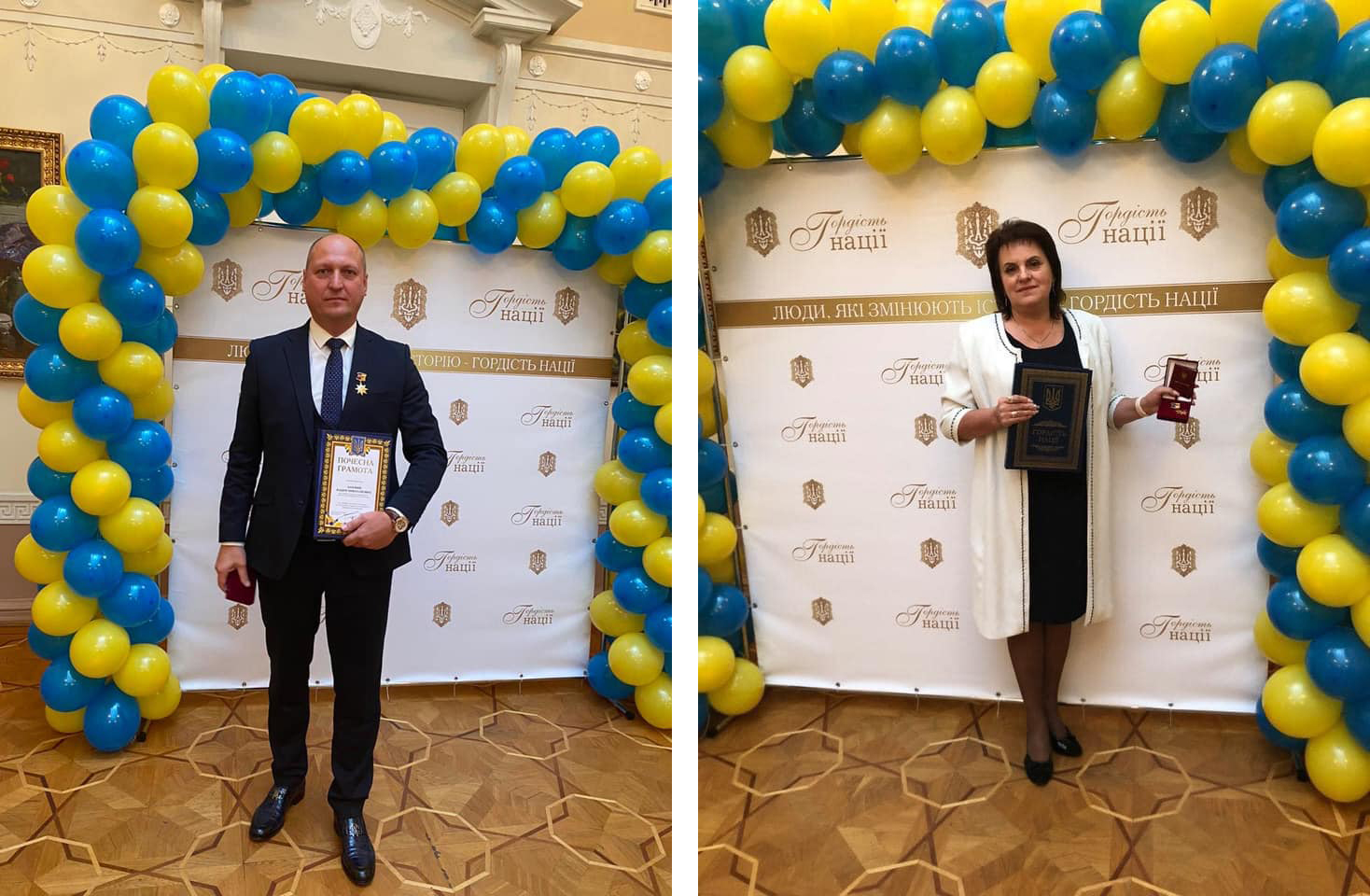 Вадим Лозовий, Веліна Заяць і Валентина Рогатюк – гордість нації