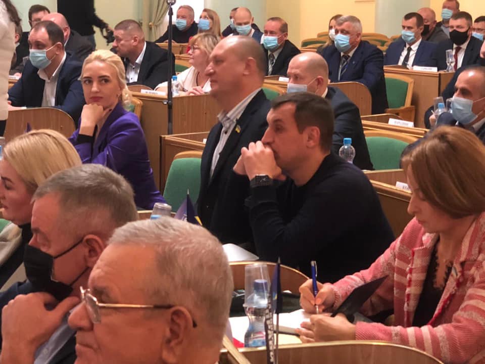 Відбулася перша сесія Хмельницької обласної ради