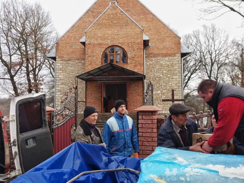 Міцівці на Дунаєвеччині: костел Святої Фаустини