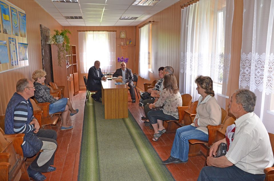 Зустріч з депутатами Городоцької районної ради