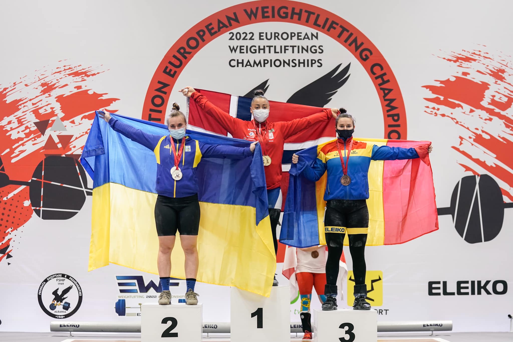 Українські важкоатлети здобули рекордну кількість нагород в Албанії