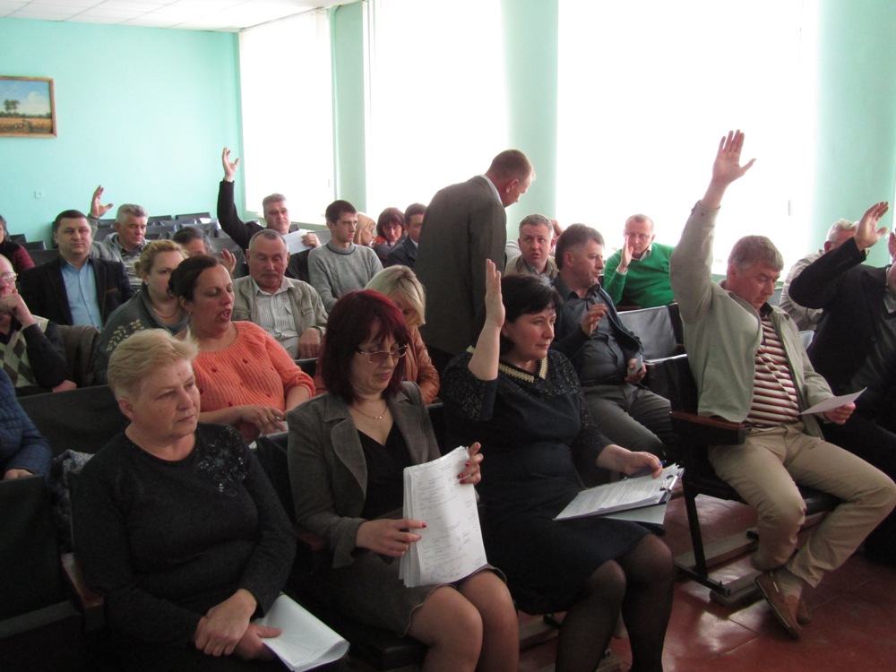 Засідання п’ятої сесії Ярмолинецької селищної ради VІІ скликання