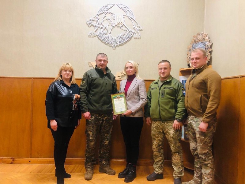 Вітання військовій частині з 60-річним ювілеєм