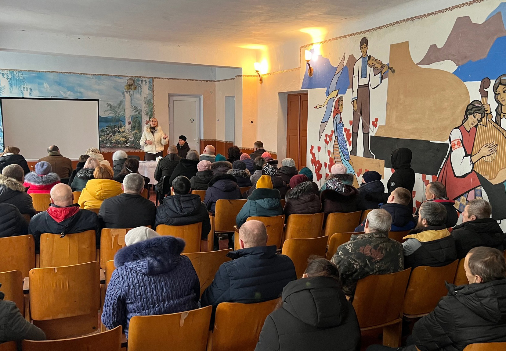 Зустріч з жителями сіл Вихрівці і Гірчична Дунаєвецької ТГ