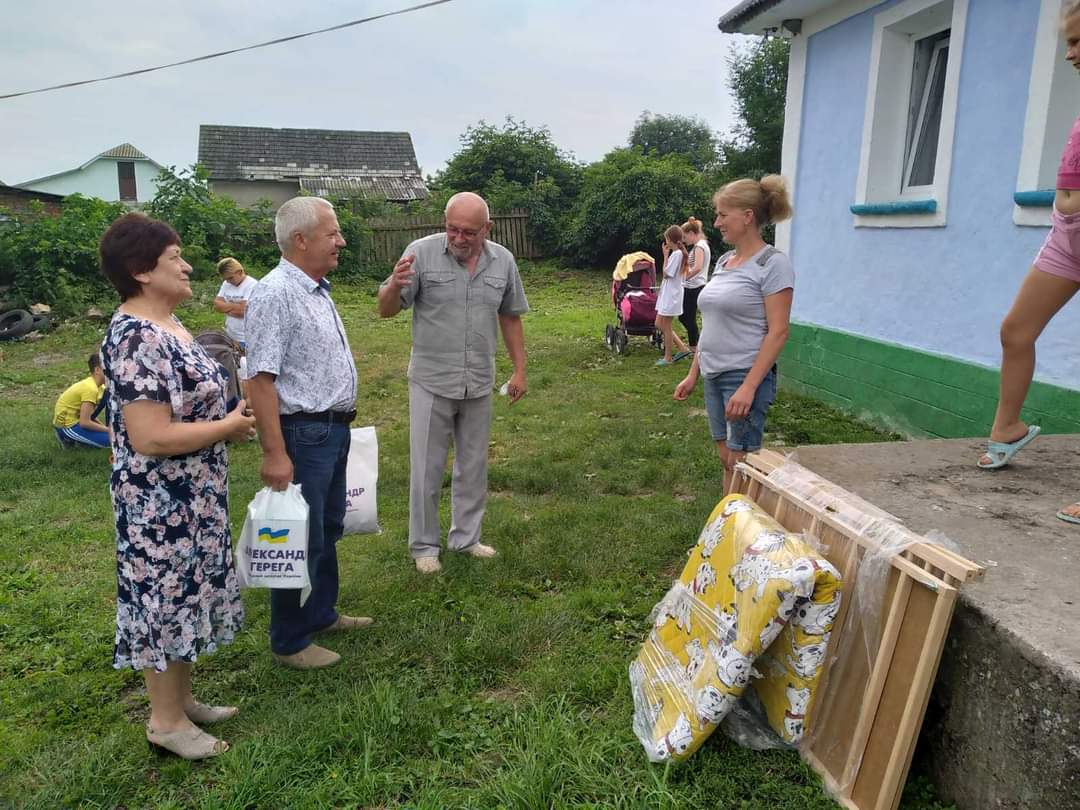 Поздоровлення багатодітної матері з с. Завадинці на Городоччині