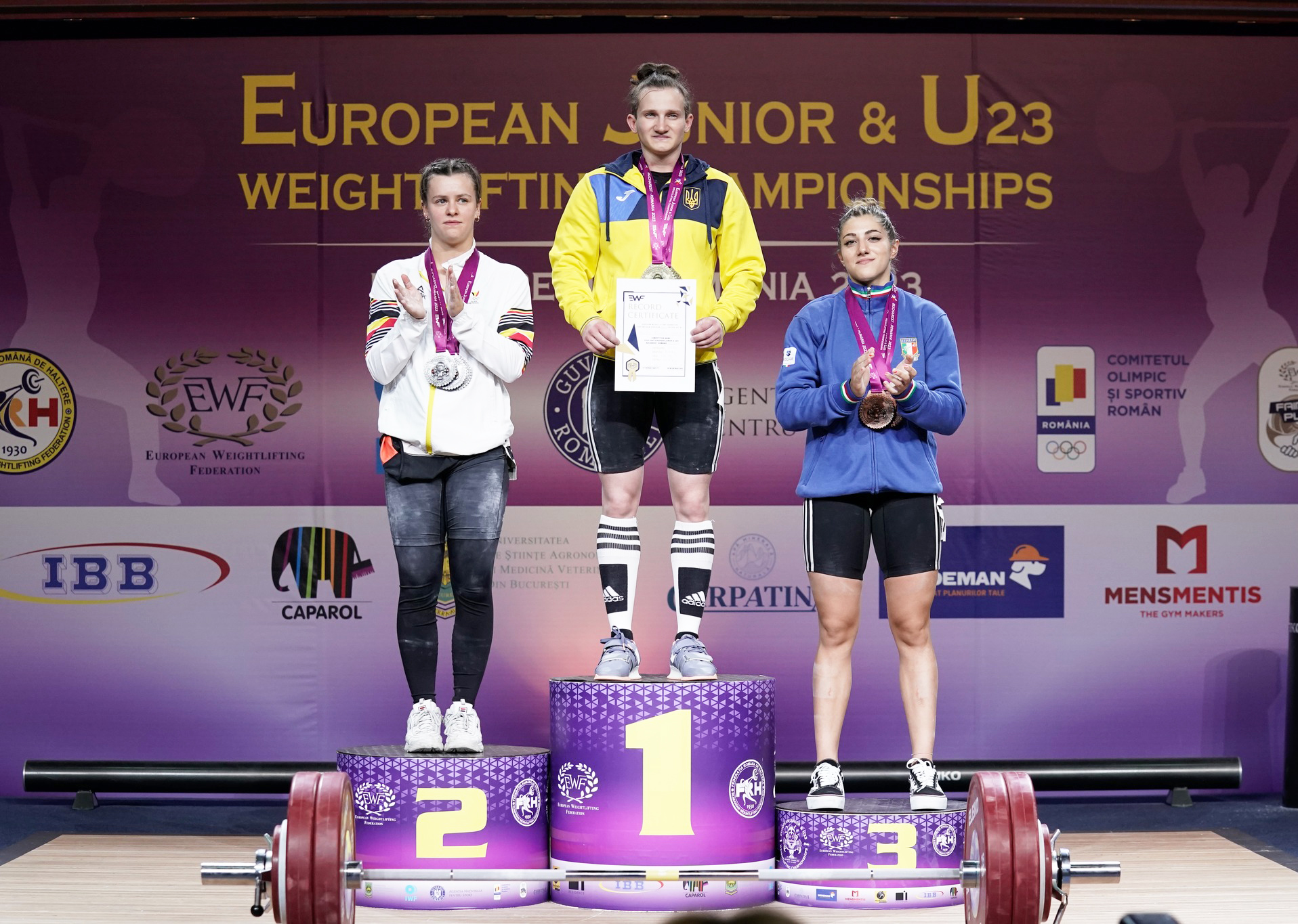 Українські важкоатлети здобули медалі на Чемпіонаті Європи