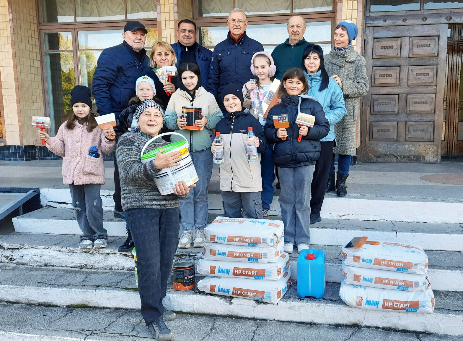 Будматеріали для Лісоводського сільського будинку культури