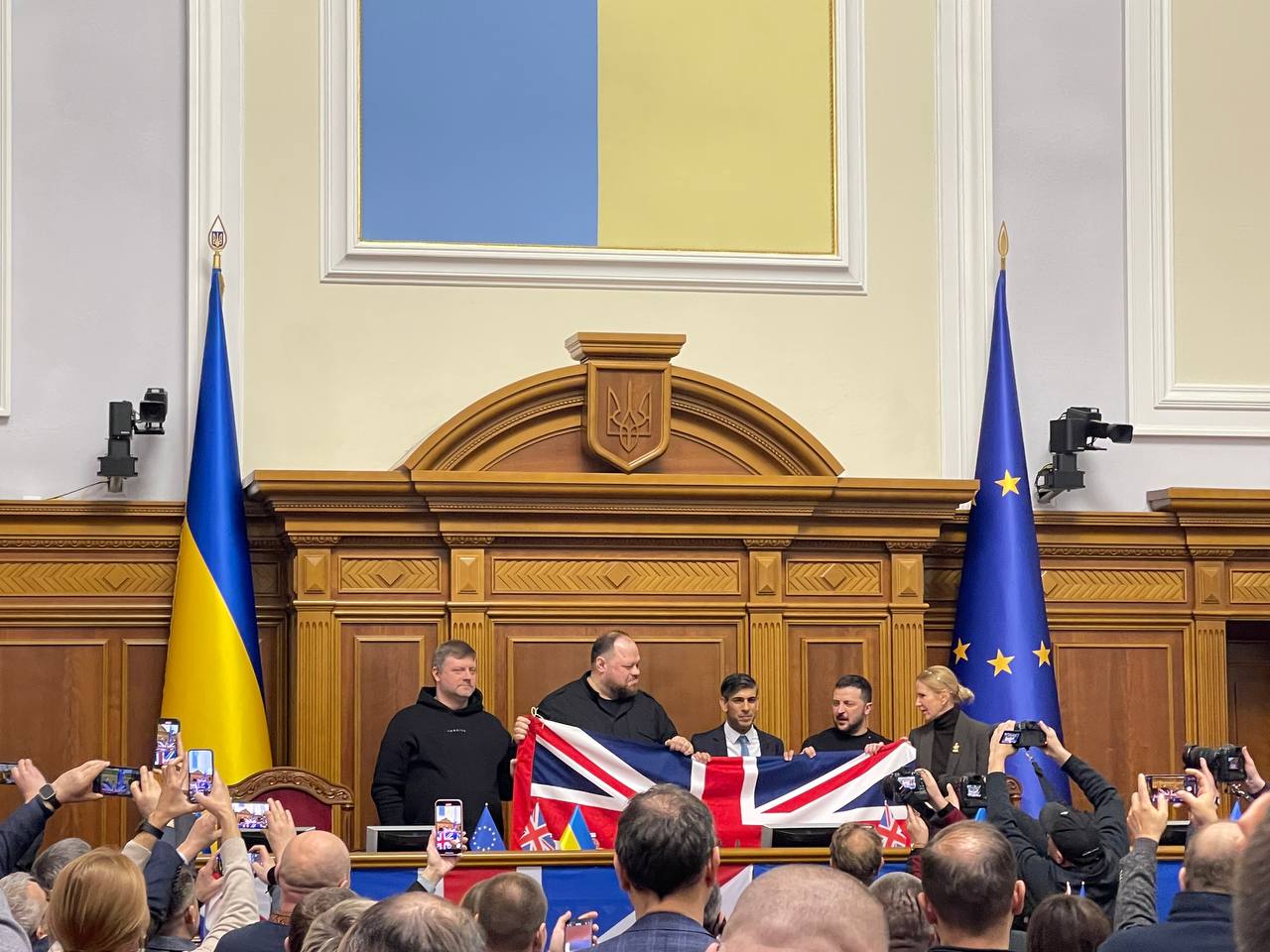 Прем’єр Великої Британії виступив в українському парламенті