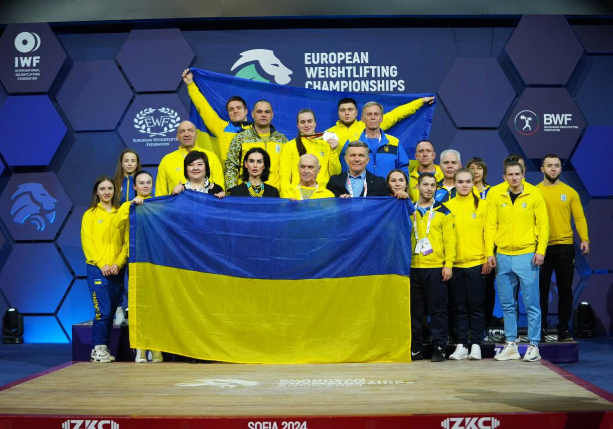 Переможці Чемпіонату Європи – наша жіноча збірна важкоатлеток!