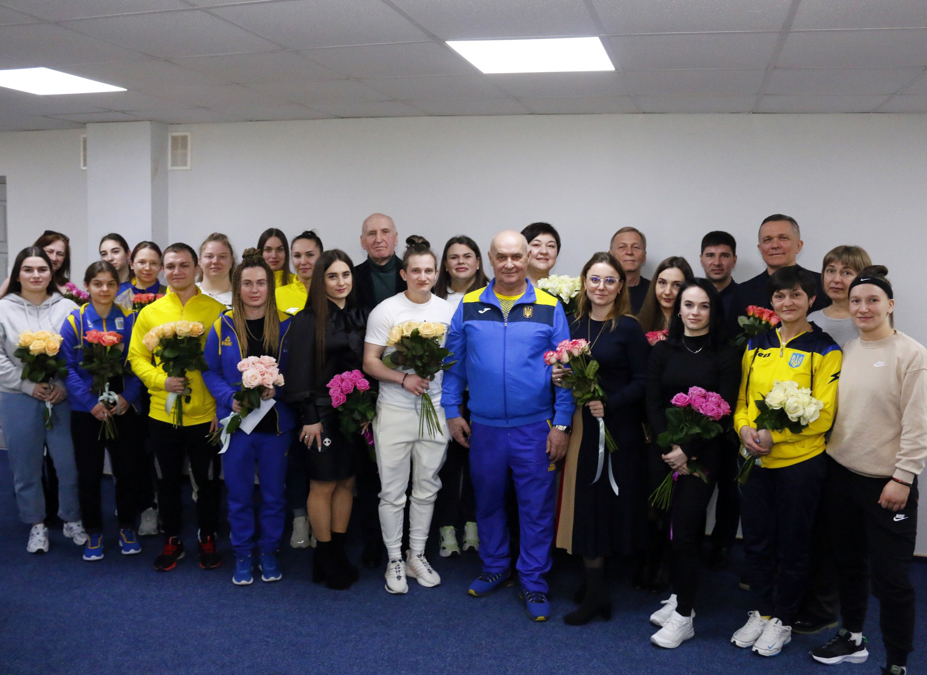 Привітали важкоатлеток з перемогою на Євро-2024