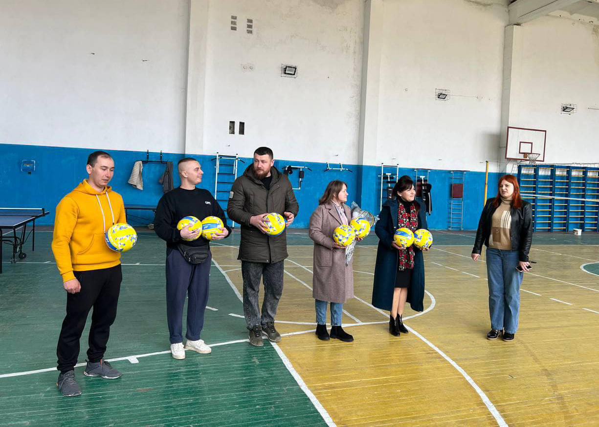 Оновлення спортивної бази Новоушицького фахового коледжу 