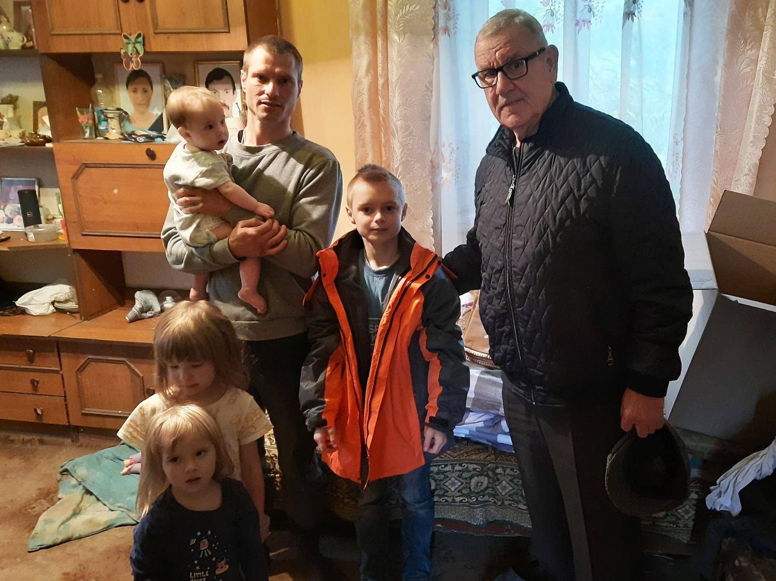 Допомога багатодітній сім’ї з Пільного Олексинця на Городоччині
