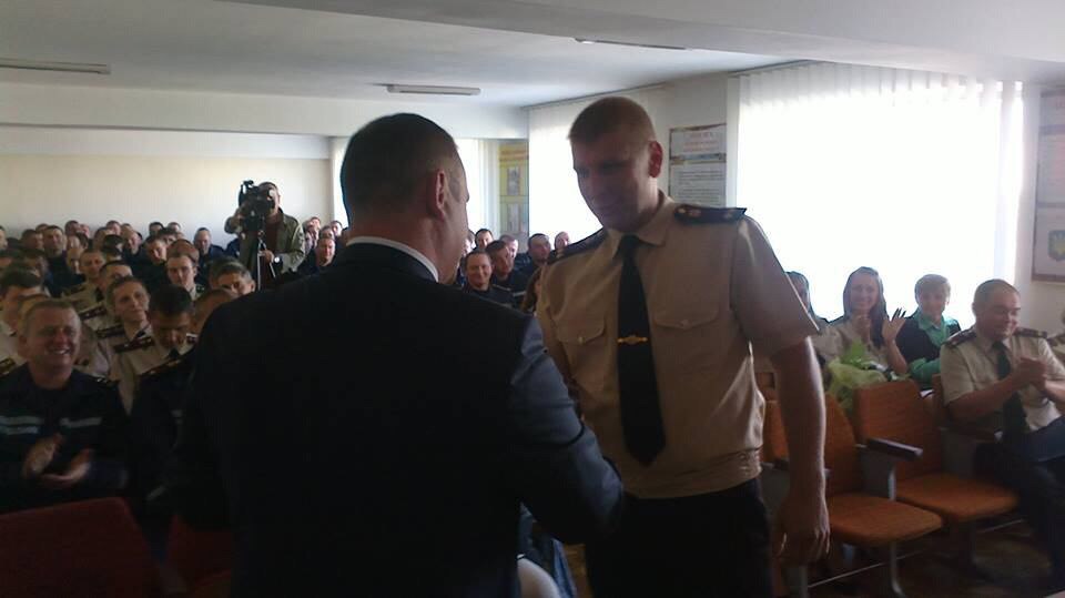 Нагороджено працівників Державної служби з надзвичайних ситуацій