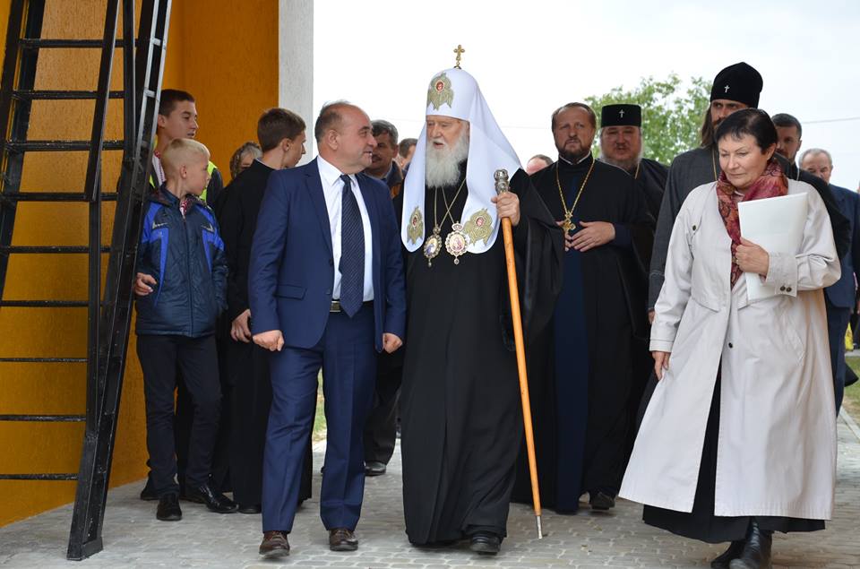 Святійший Патріарх Київський і всієї Руси-України ФІЛАРЕТ освятив храм у Городку
