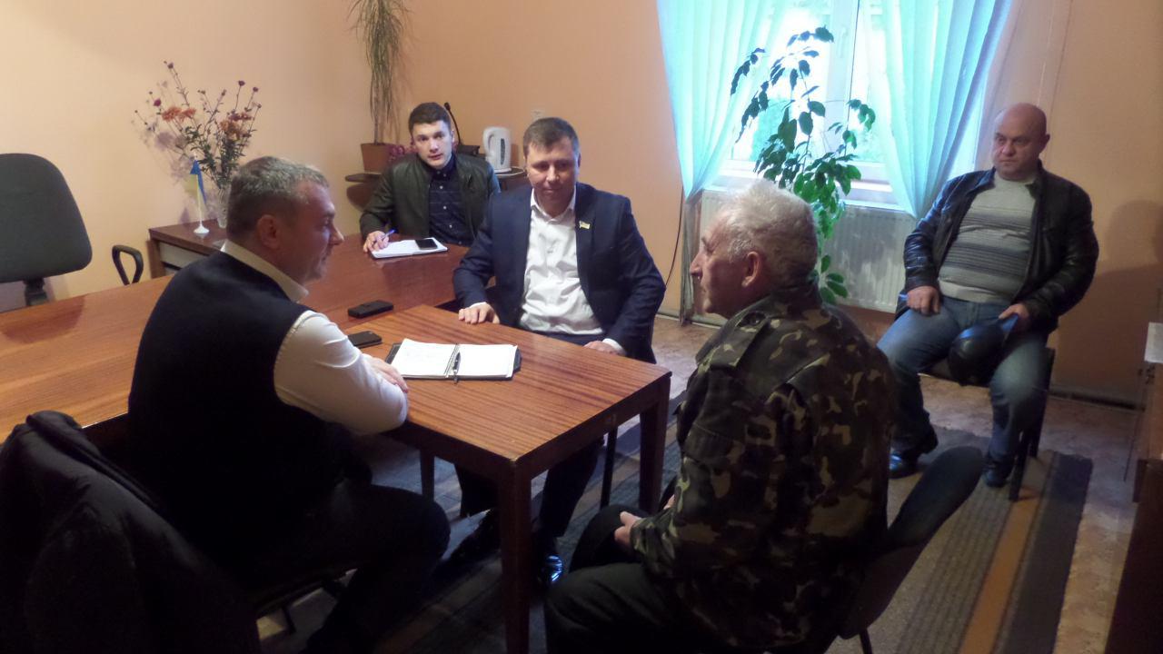 Андрій Шинькович провів прийом Громадян у Теофіпольському районі