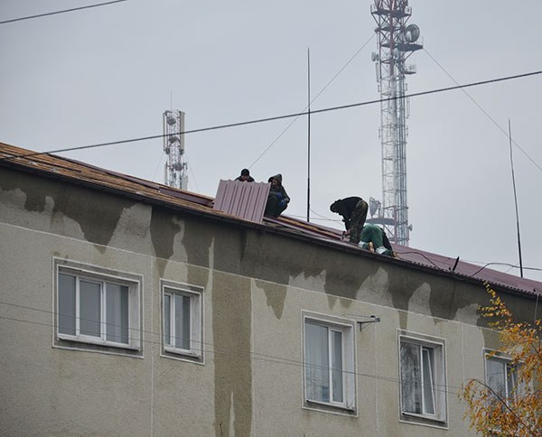 Перекрито дах хірургічного відділення у Городку