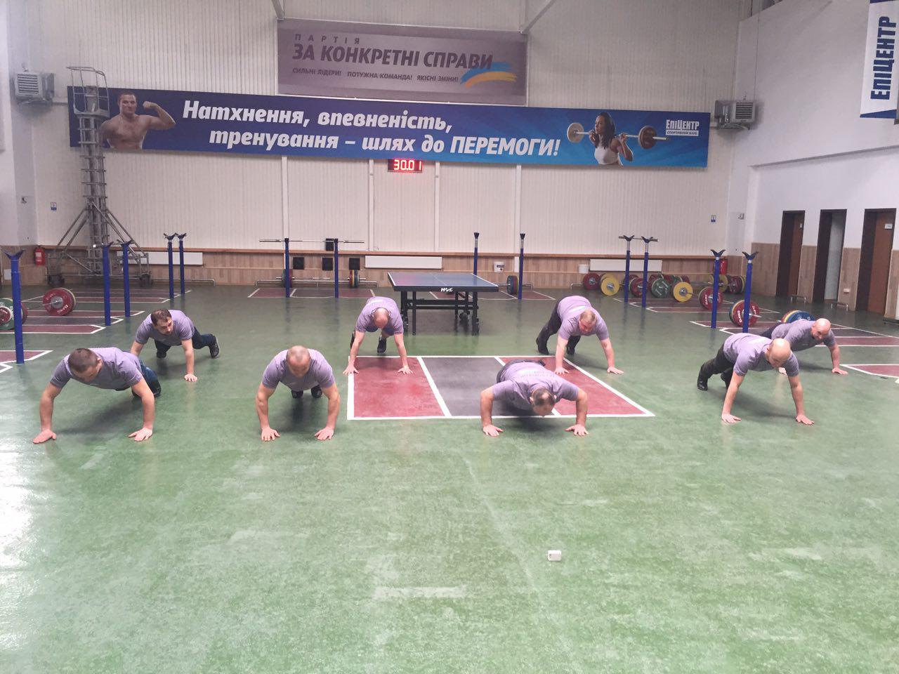 Флешмоб 22 Pushup Challenge