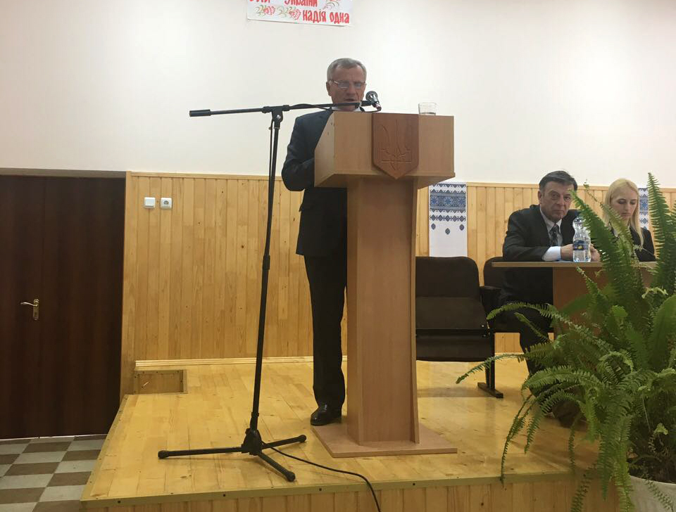 Дунаєвецький селищний голова Камінський А.П. звітує