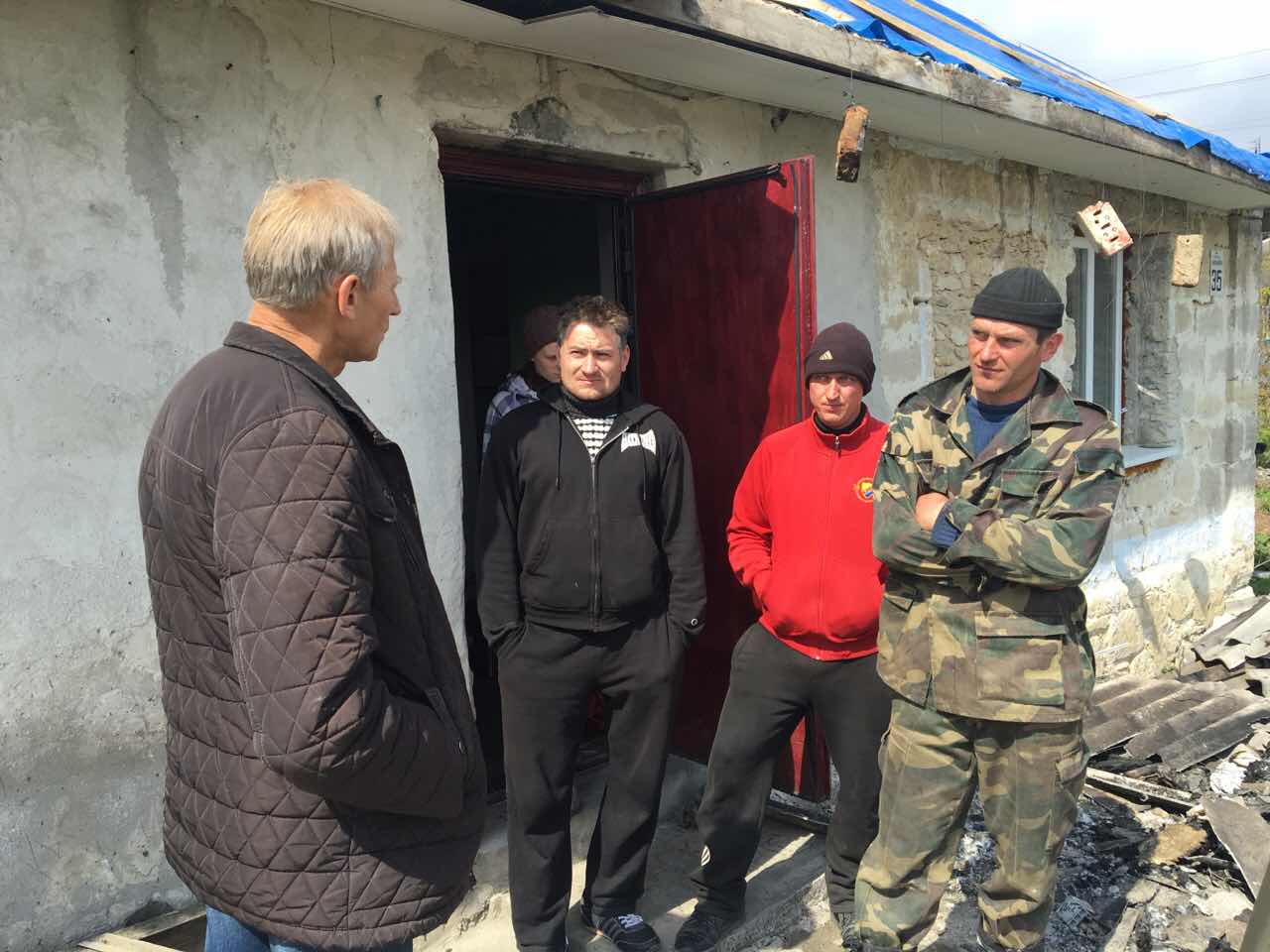 Допомога погорільцям на Дунаєвеччині