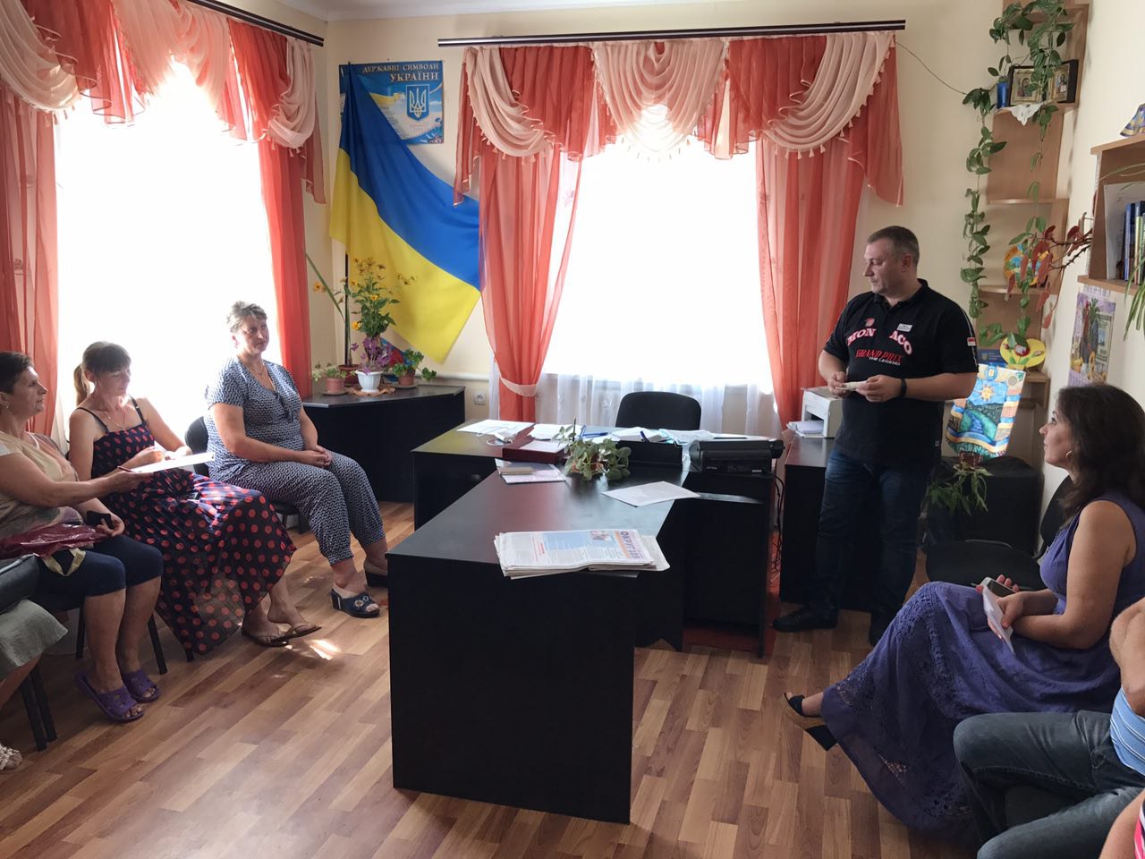А. Шинькович з робочим вiзитом на Бiлогiрщинi